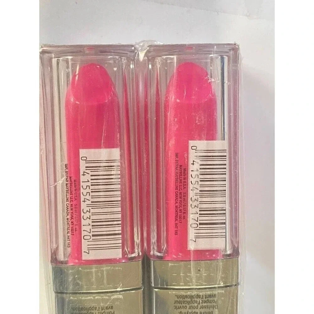 Lot of 2 Maybelline Colorsensational Elixir Lipstick 085 Hibiscus Haven Seale